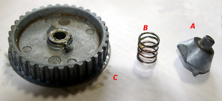 Kenwood gearbox repair - the dog clutch